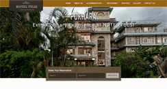 Desktop Screenshot of hoteltulsipokhara.com